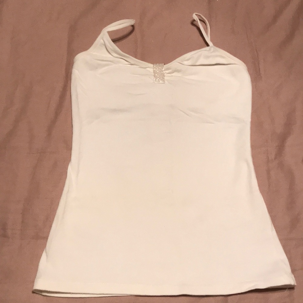 Express tank top with built in bra